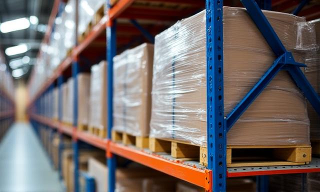 High density industrial racking system